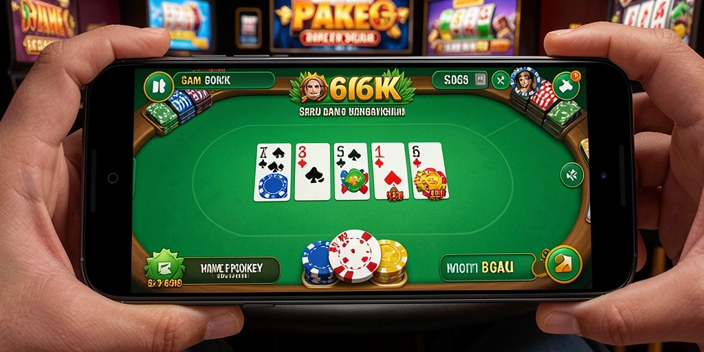 Tampilan gameplay seru dari game Poker 66K yang memikat.