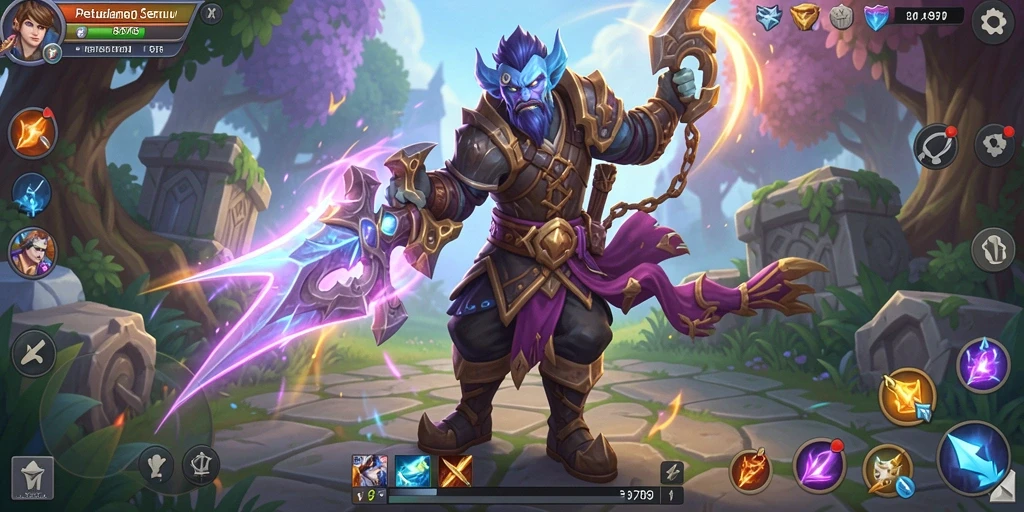 Screenshot menampilkan aksi seru dalam gameplay ARPG 797K.