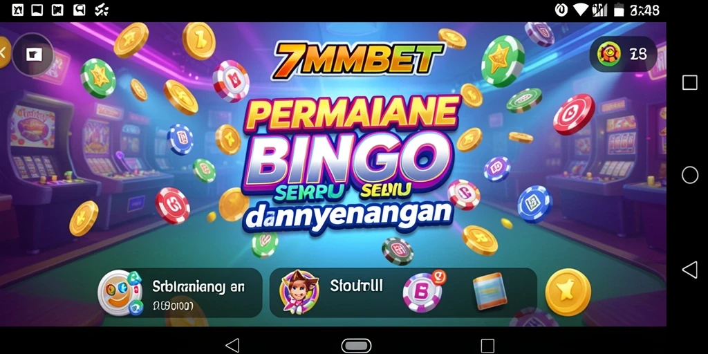 Tampilan gameplay Bingo yang menarik dan seru di 7MMBET.