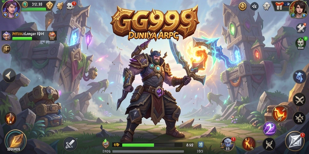 Gameplay menegangkan di dunia ARPG yang epik.
