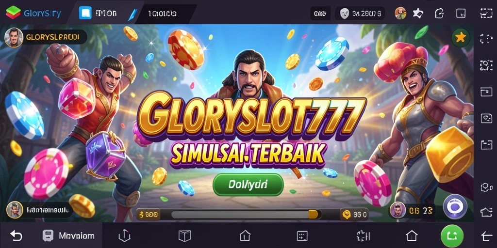 Tampilan menarik dari gameplay GLORYSLOT777 yang memukau.