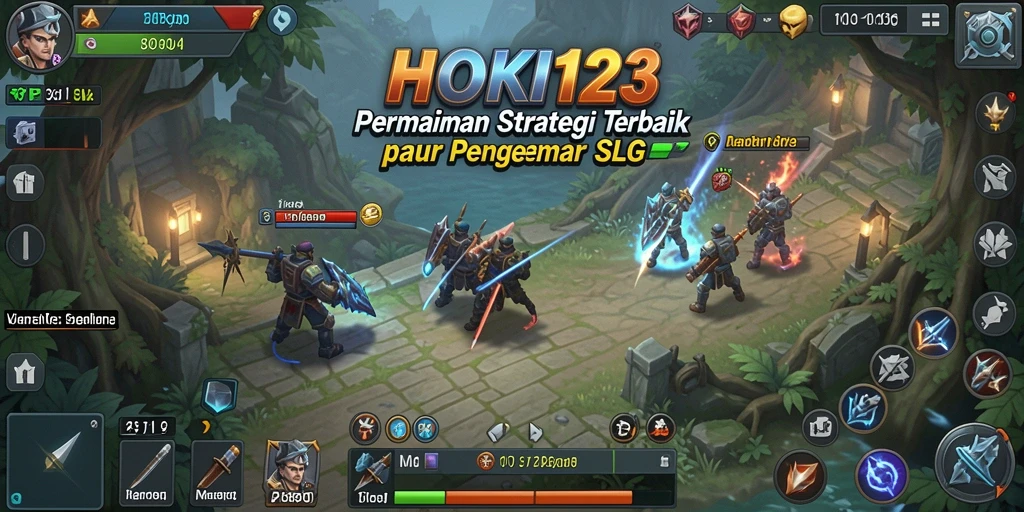 Tampilan menarik dari gameplay HOKI123 dengan pertempuran strategi.