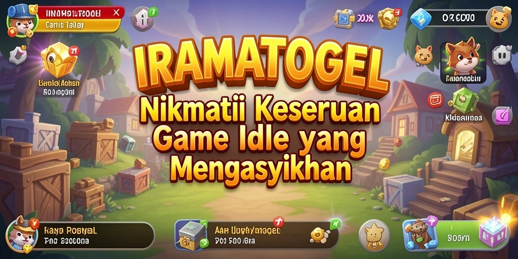 Tampilan gameplay IRAMATOGEL yang menarik dan santai.