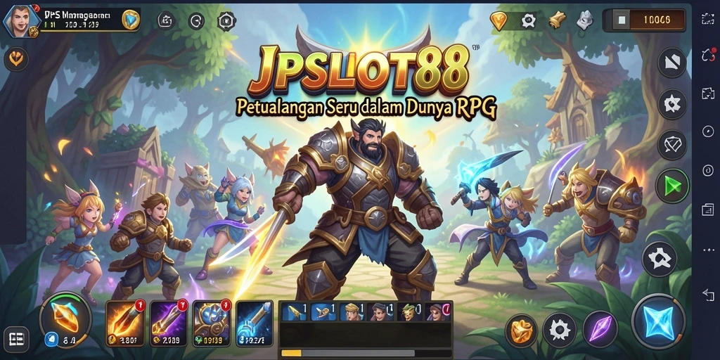 Tampilan grafis memukau dalam gameplay JPSLOT88.