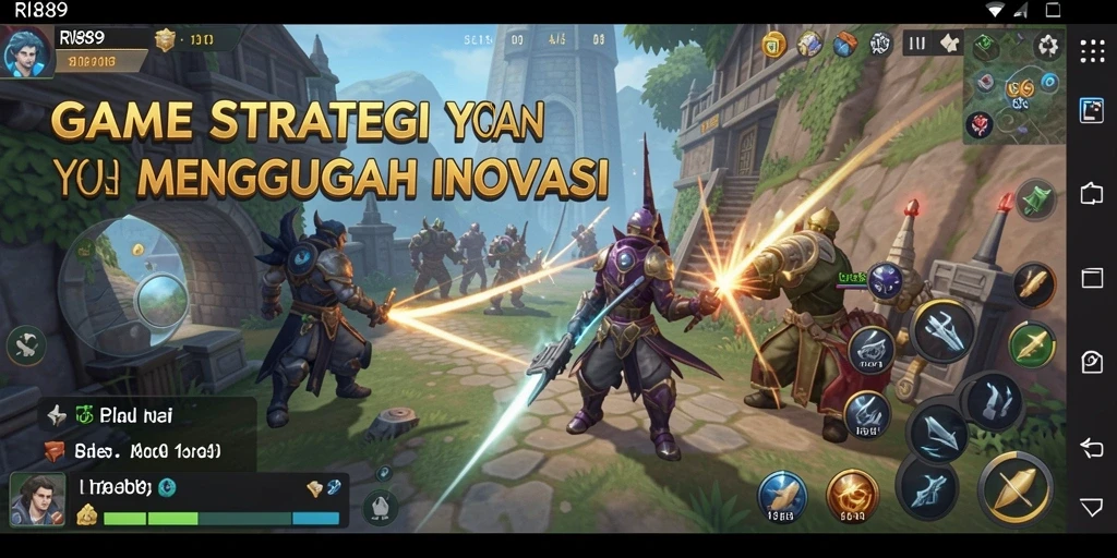 Tampilan gameplay <strong>RI889</strong> dengan strategi tempur yang intens dan mendebarkan.