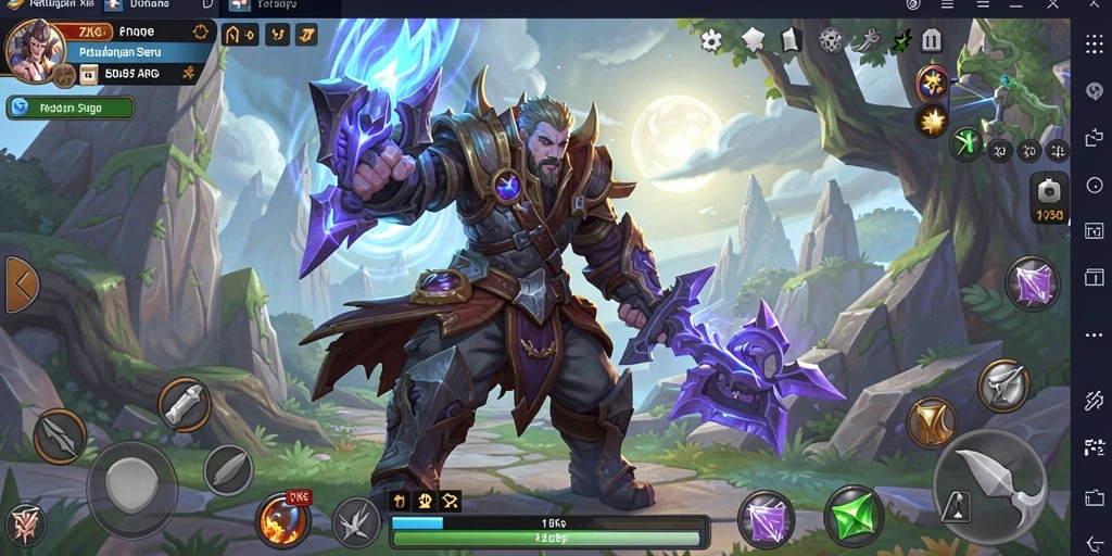 Tampilan seru gameplay ARPG ZK6 dengan karakter dan pertempuran yang menegangkan.