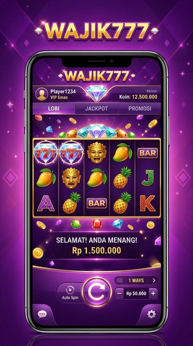 Halaman detail aplikasi wajik777 yang memberikan informasi lengkap.
